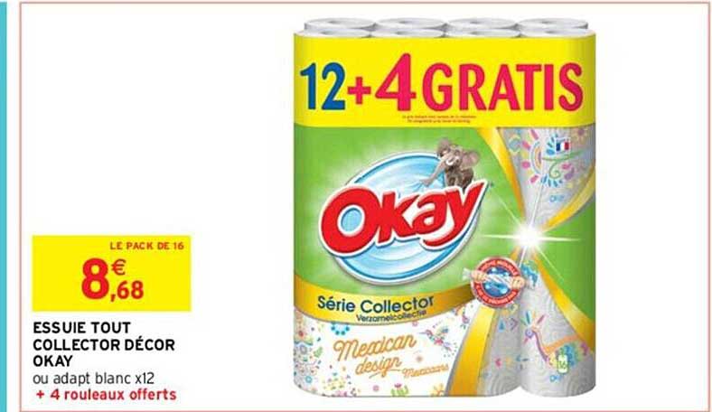 essuie tout collector décor okay