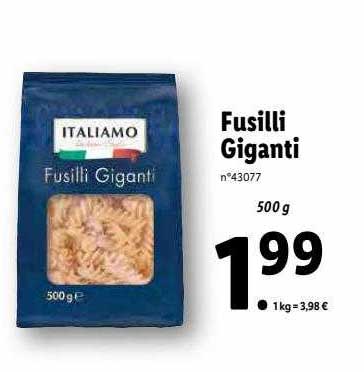 fusilli giganti italiamo