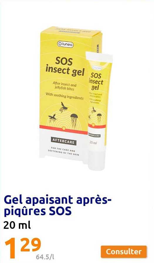 Gel Apaisant Après-piqûres Sos