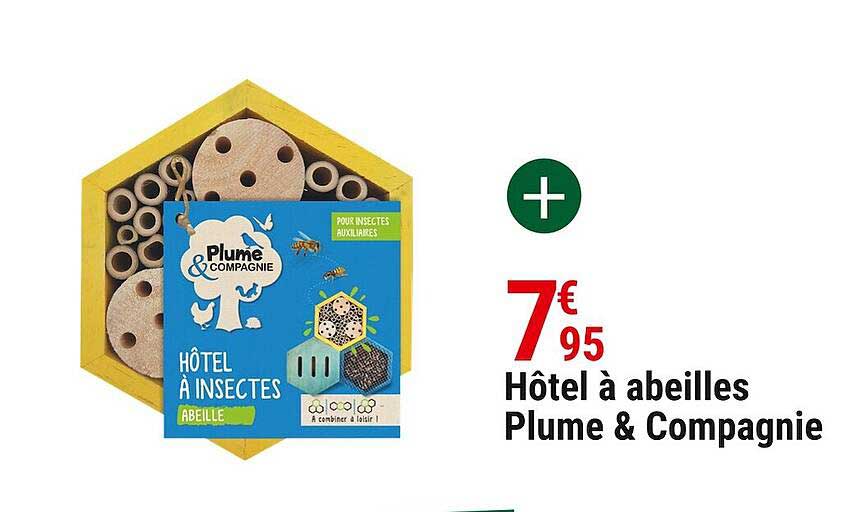 Hôtel à Abeilles Plume & Compagnie