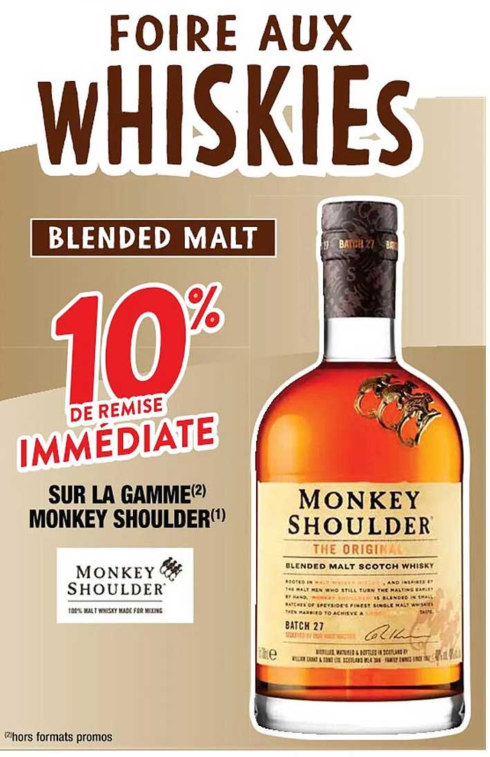 la gamme monkey shoulder