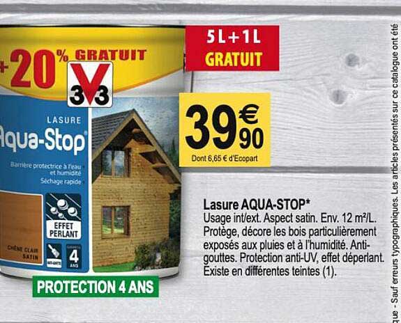 lasure aqua-stop v33