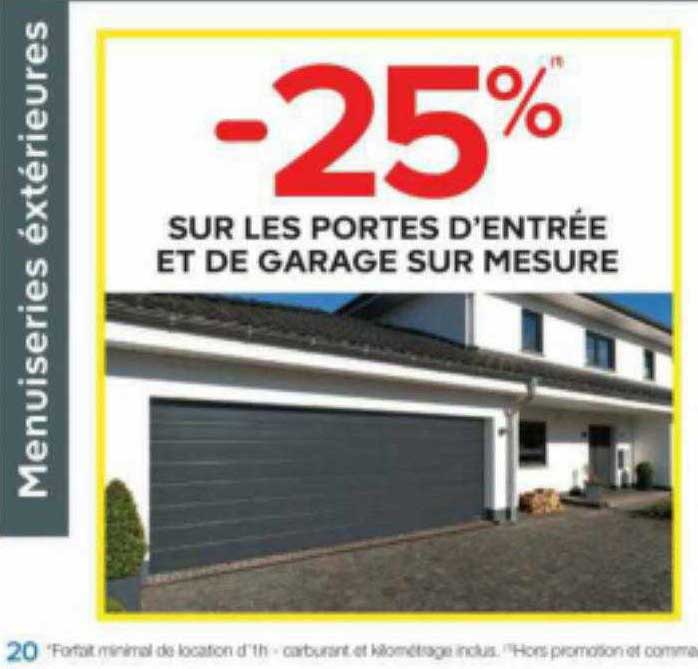 les portes d'entrée et de garage sur mesure