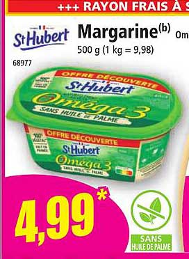 margarine oméga 3 st hubert