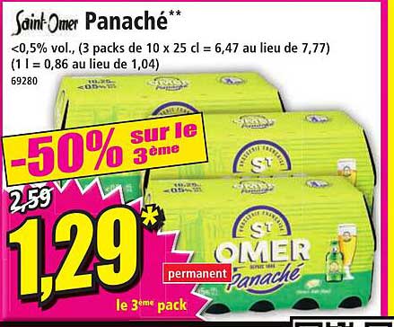panaché saint-omer