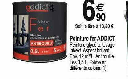 Peinture Fer Addict