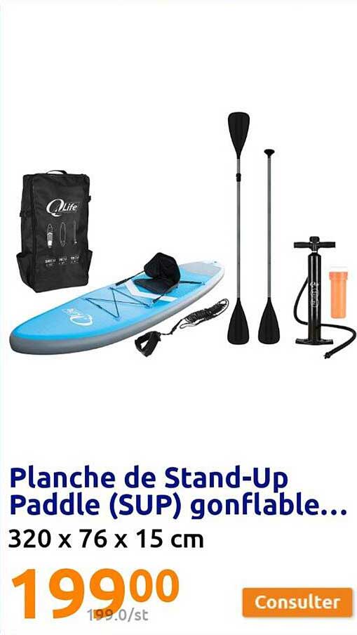 Planche De Stand-up Paddle (sup) Gonflable