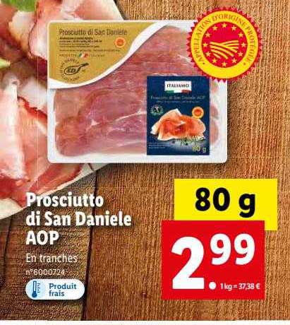 prosciutto di san daniele aop italiamo