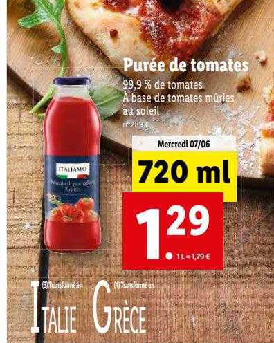 Purée De Tomates Italiamo