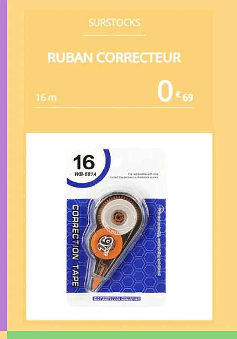 Ruban Correcteur