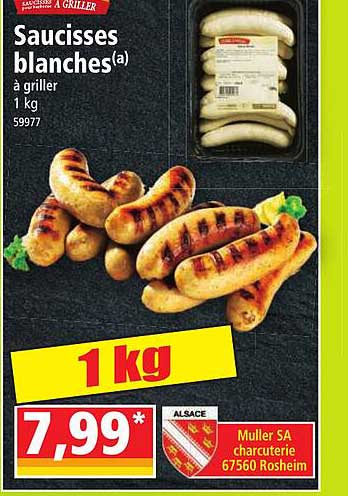 Saucisses Blanches
