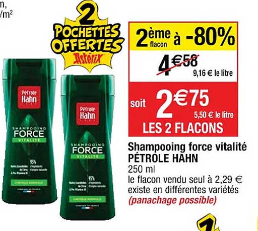 shampooing force vitalité pétrol hahn