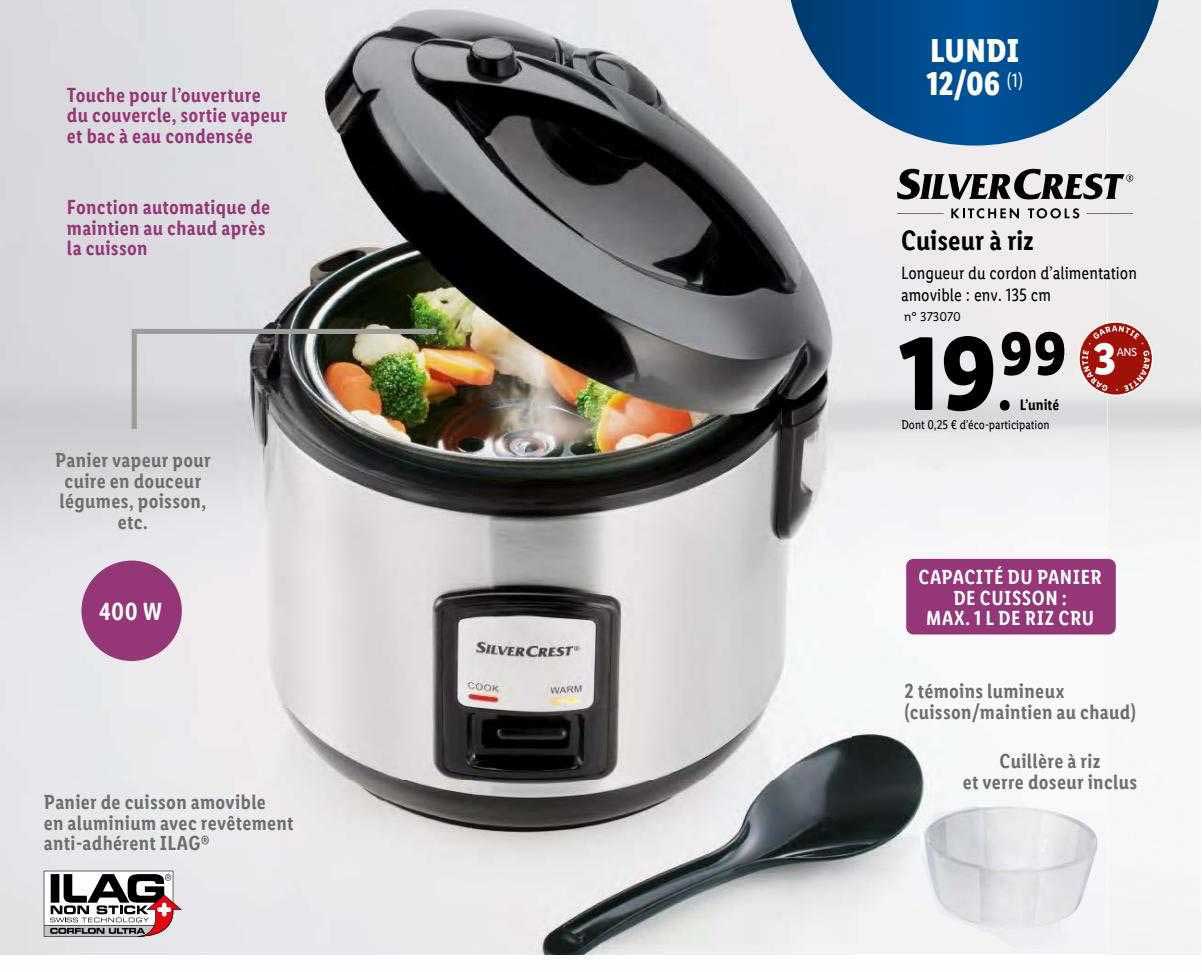 Silvercrest Cuiseur à Riz