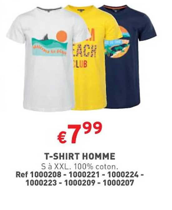 t-shirt homme