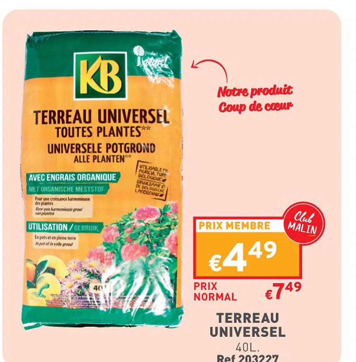 Terreau Universel
