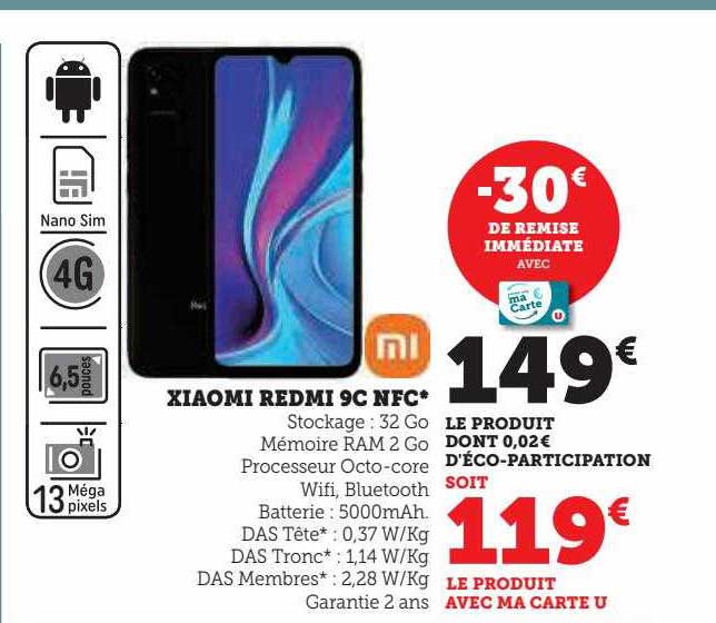 xiaomi redmi 9c nfc