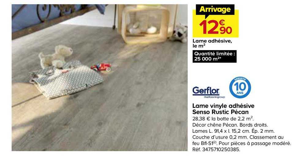 lame vinyle adhésive senso rustic pécan