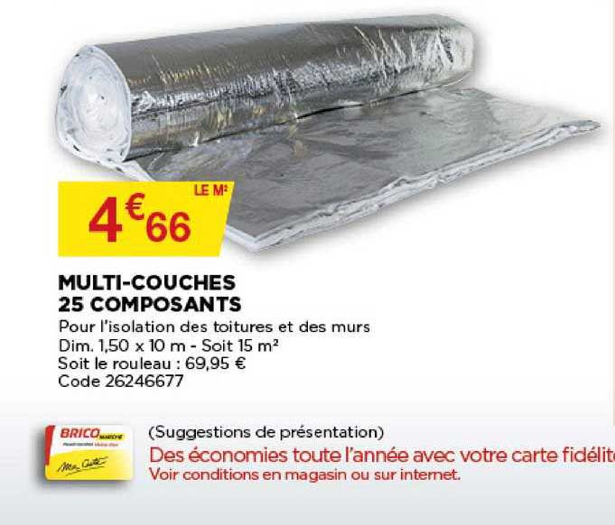 multi couches 25 composants