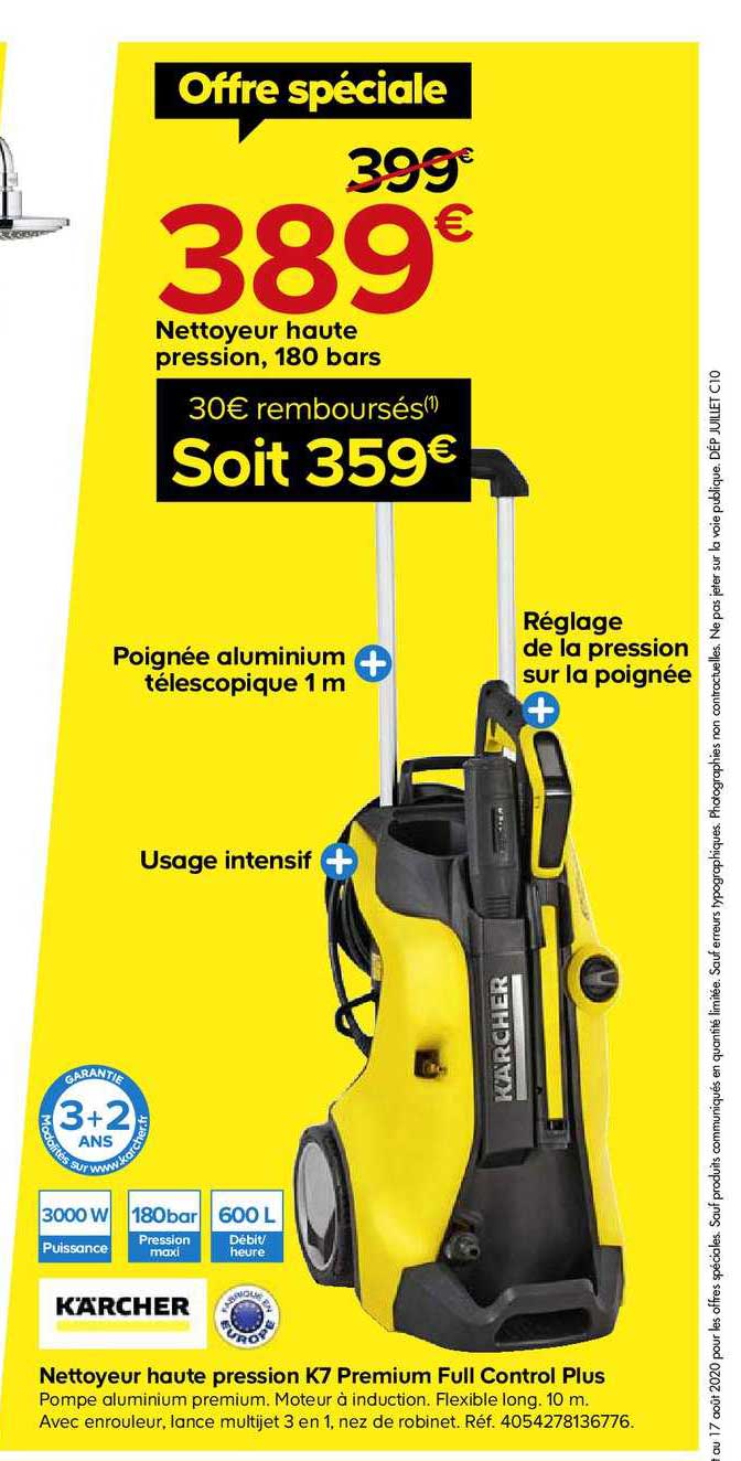 nettoyeur haute pression k7 premium full control plus karcher