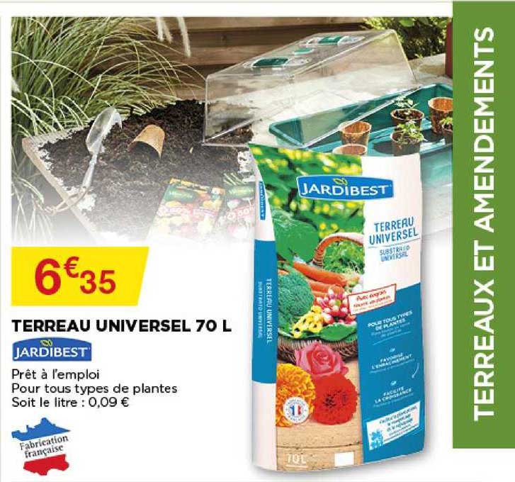 terreau universel 70 m jardibest