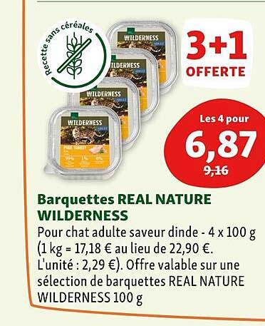 barquettes real nature wilderness