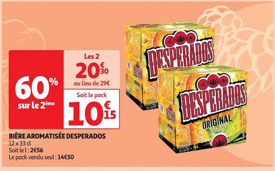 Bière Aromatisée Desperados