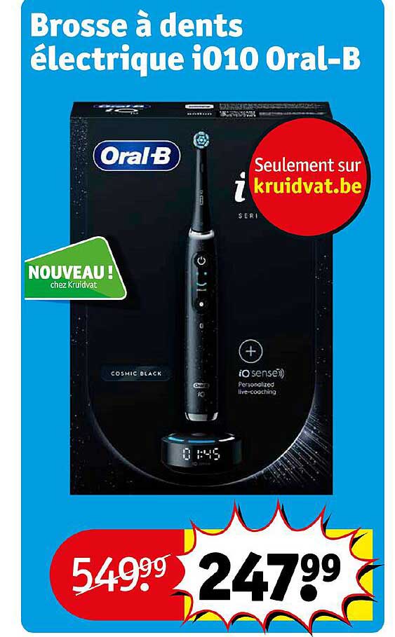brosse à dents électrique i010 oral-b