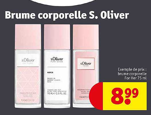 brume corporelle s. oliver