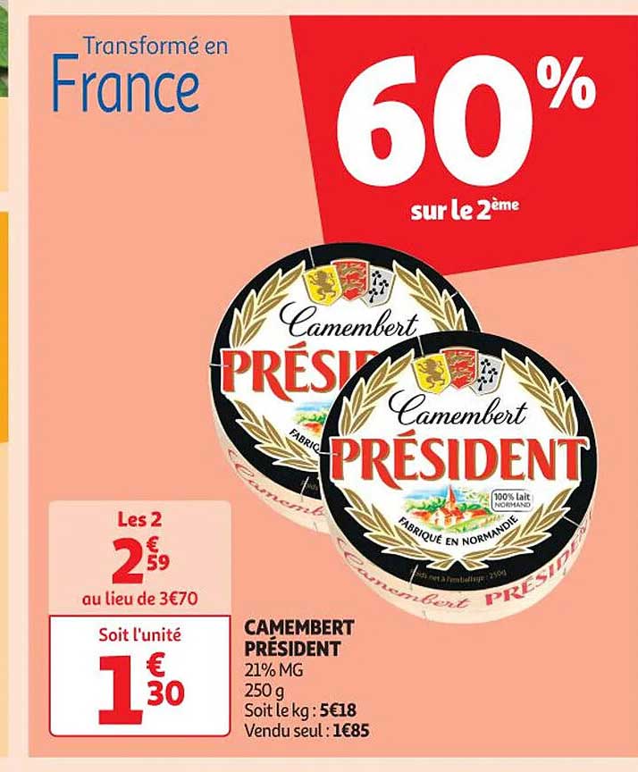 Camembert Président