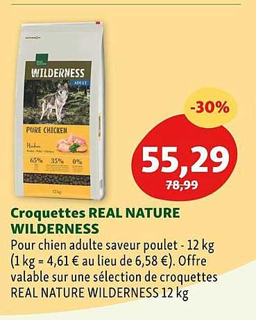 croquettes real nature wilderness