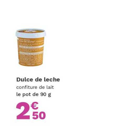dulce de leche