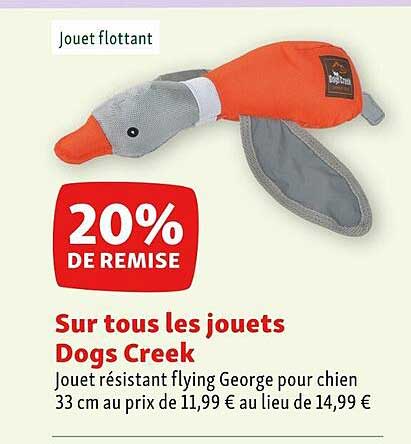 les jouets dogs creek