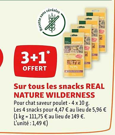 les snacks real nature wilderness