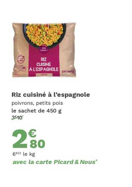 riz cuisiné à l'espagnole