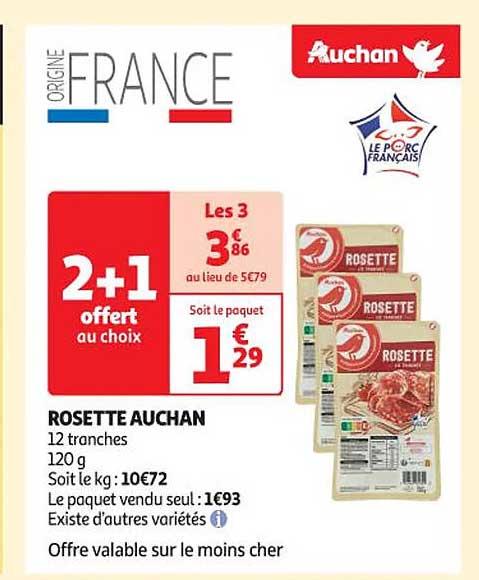 Rosette Auchan