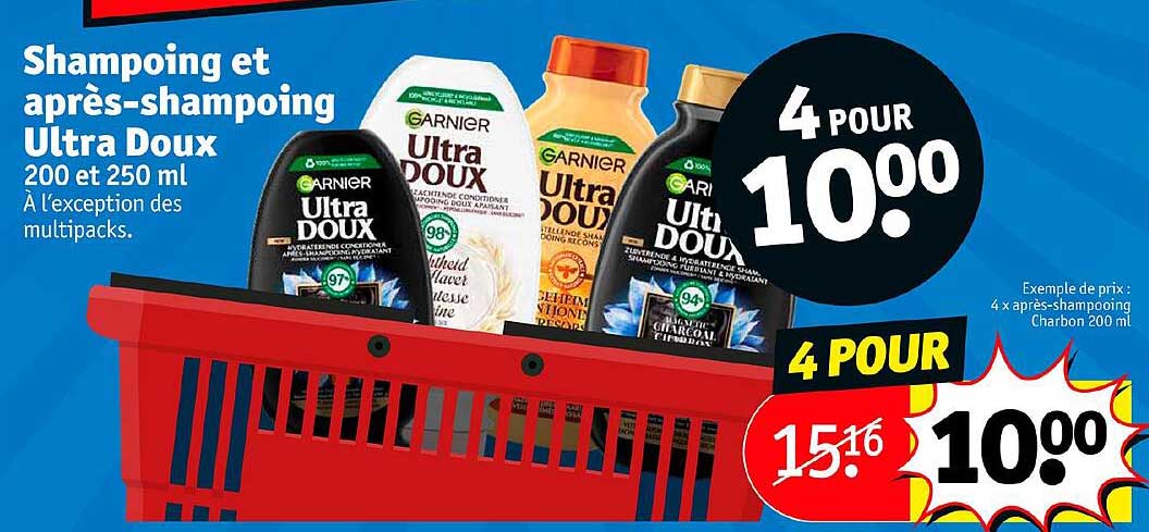 Shampoing Et Après-shampoing Ultra Doux