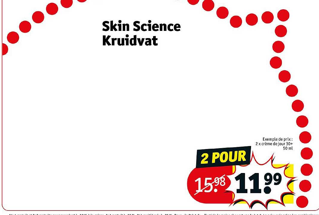 skin science kruidvat