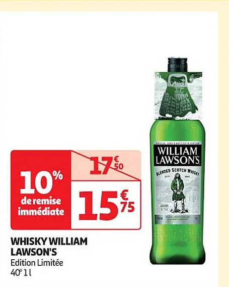 whisky william lawson's