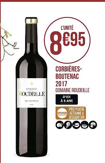 corbières boutenac 2017  roudeille