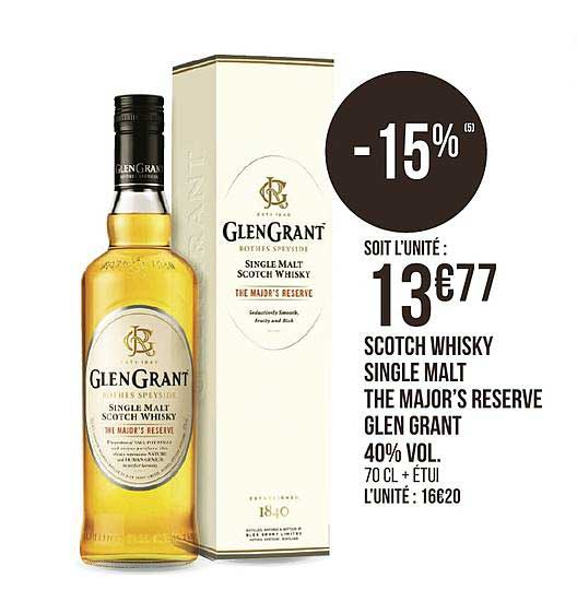 scotch whisky single malt glen grant