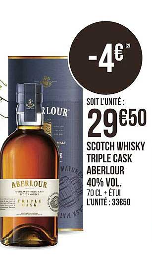 aberlour scotch whisky triple cask