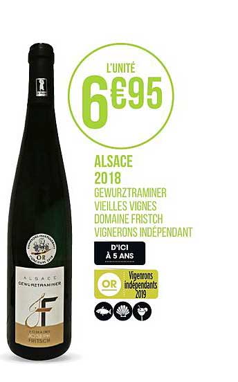 alsace 2018 gewurztraminer fritsch