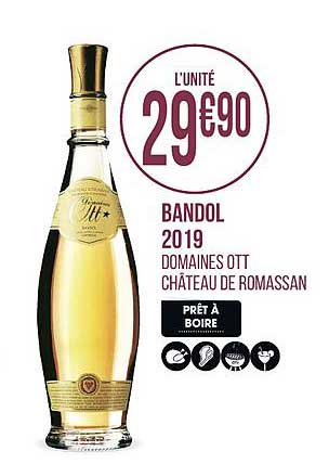 bandol 2019 domaines ott
