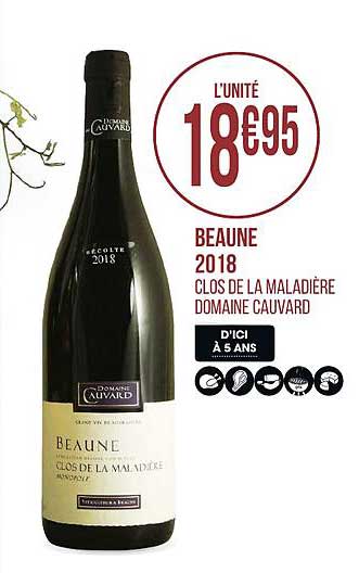 beaune 2018 clos de la maladière