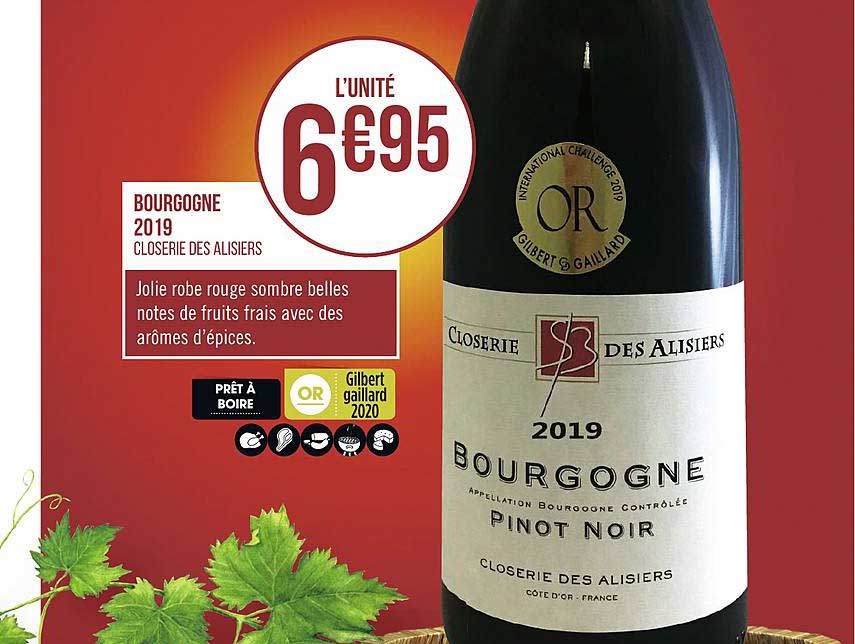 bourgogne 2019 closerie des alisiers