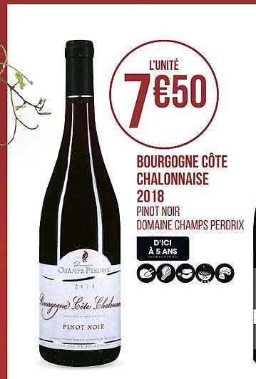 bourgogne côte chalonnaise 2018 pinot noir