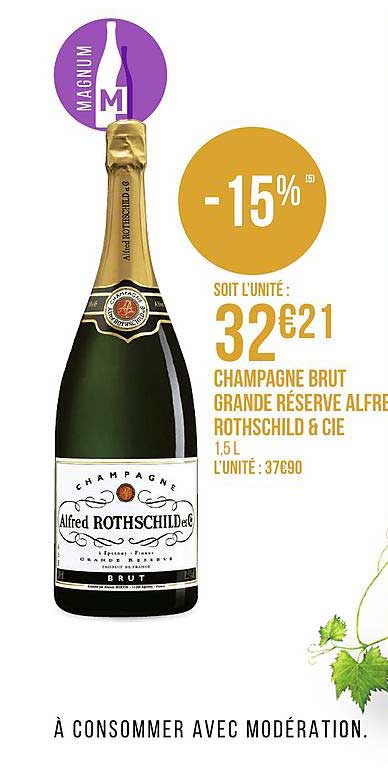 champagne brut alfred rothschild & cie