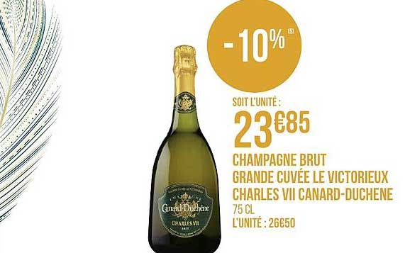 champagne brut canard duchene