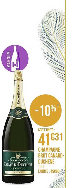 champagne brut canard duchene