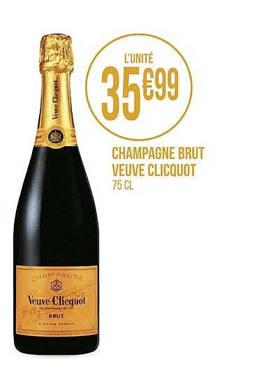 champagne brut veuve clicquot